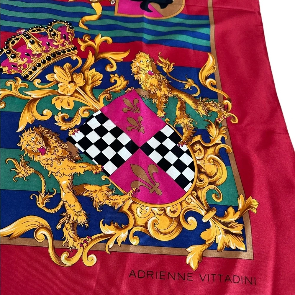 Adrienne Vittadini Multicolored Scarf Size 34 x 35